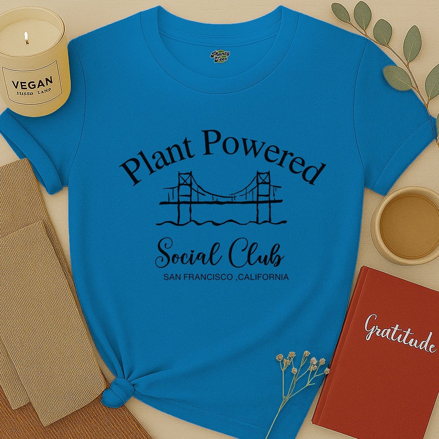 Plant Powered Social Club, San Francisco, T-Shirt