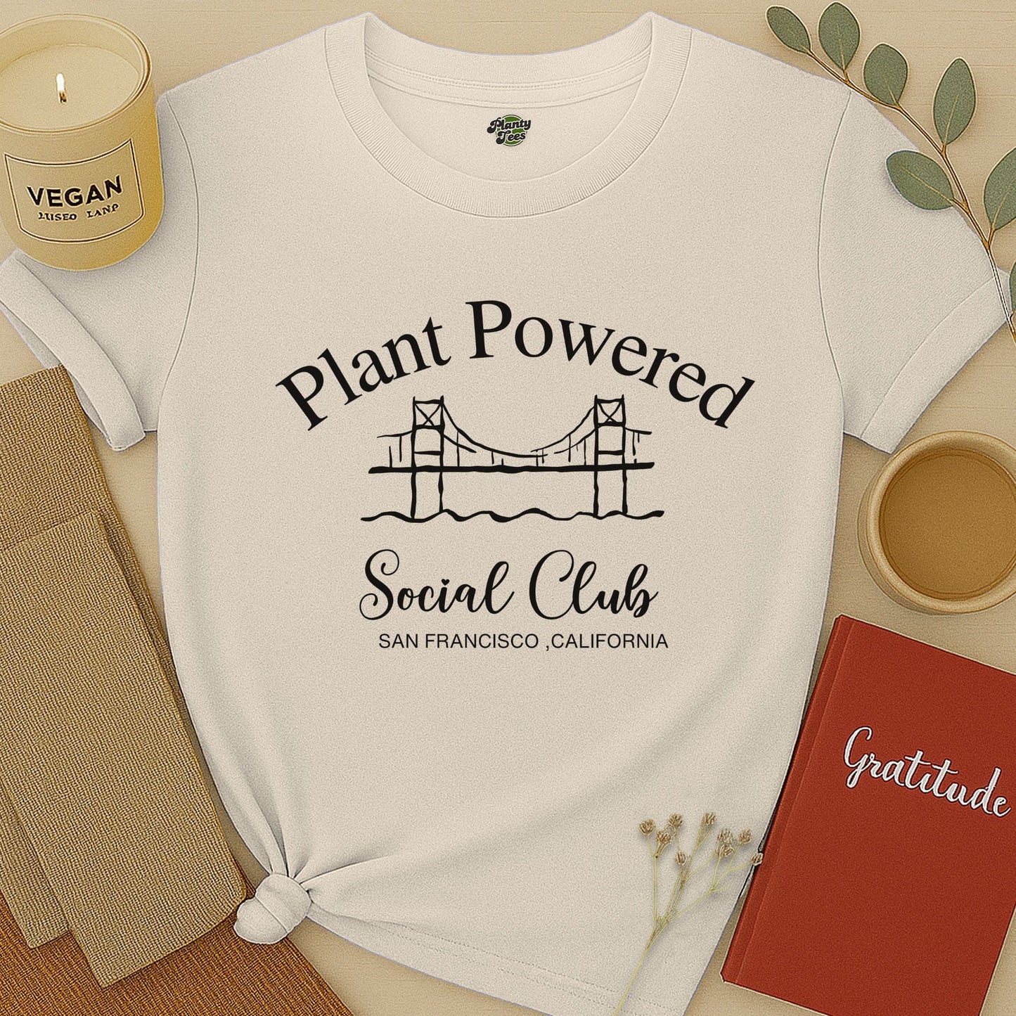 Plant Powered Social Club, San Francisco, T-Shirt