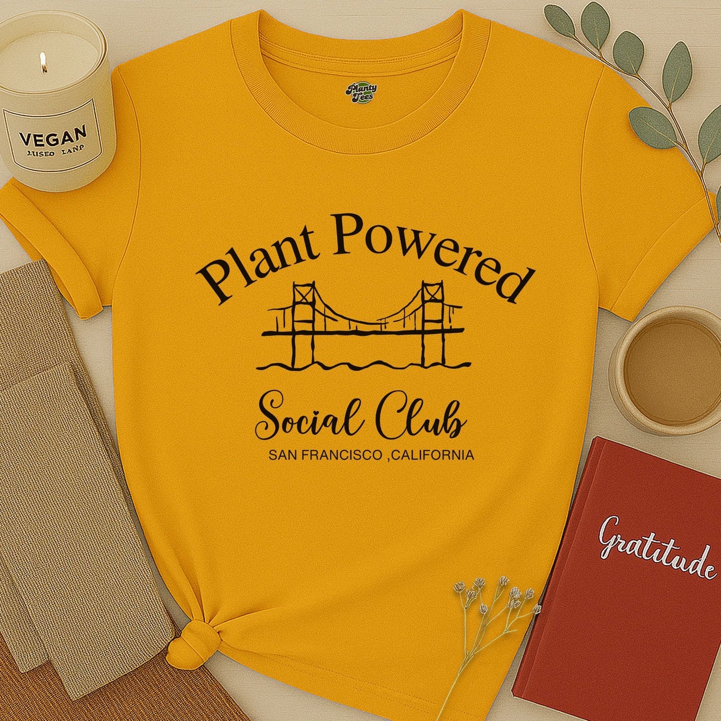 Plant Powered Social Club, San Francisco, T-Shirt