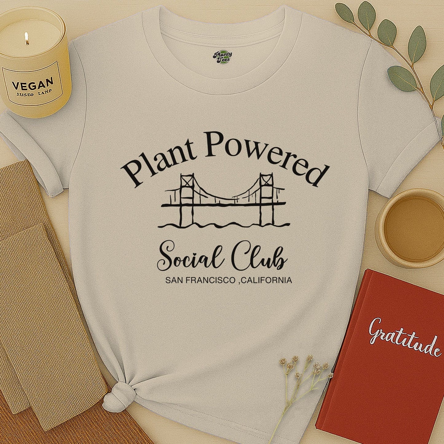 Plant Powered Social Club, San Francisco, T-Shirt
