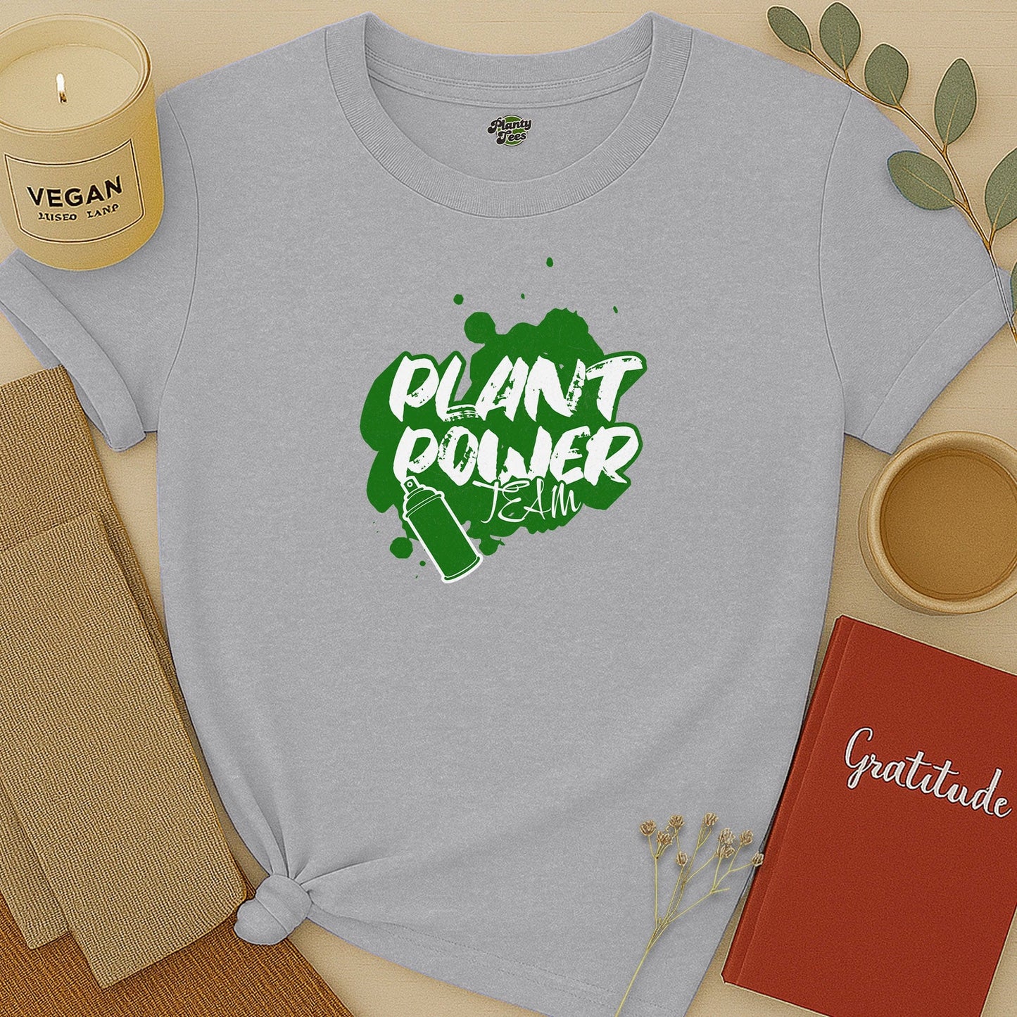 Plant Power Team Graffiti T-Shirt