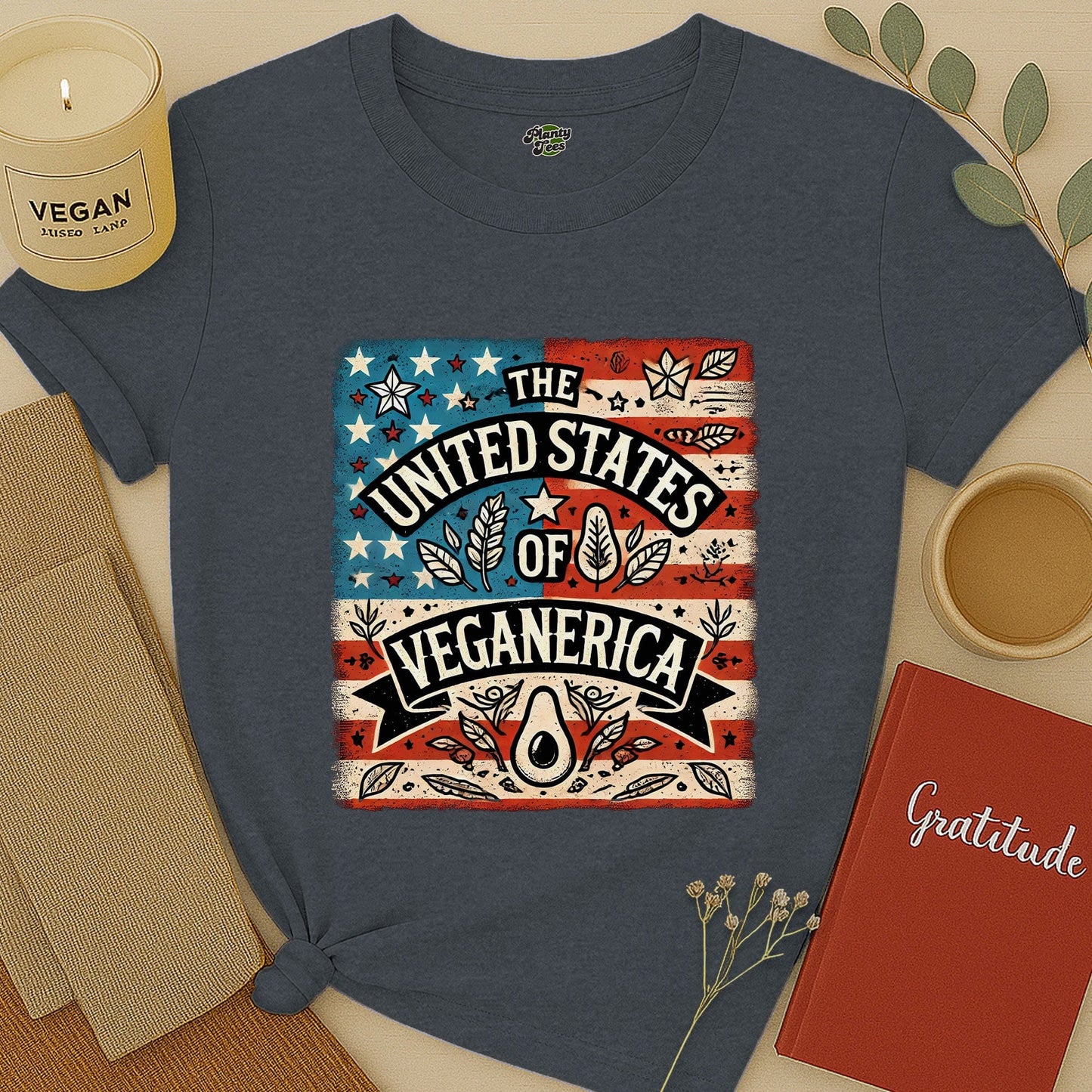 United States of Veganerica T-Shirt