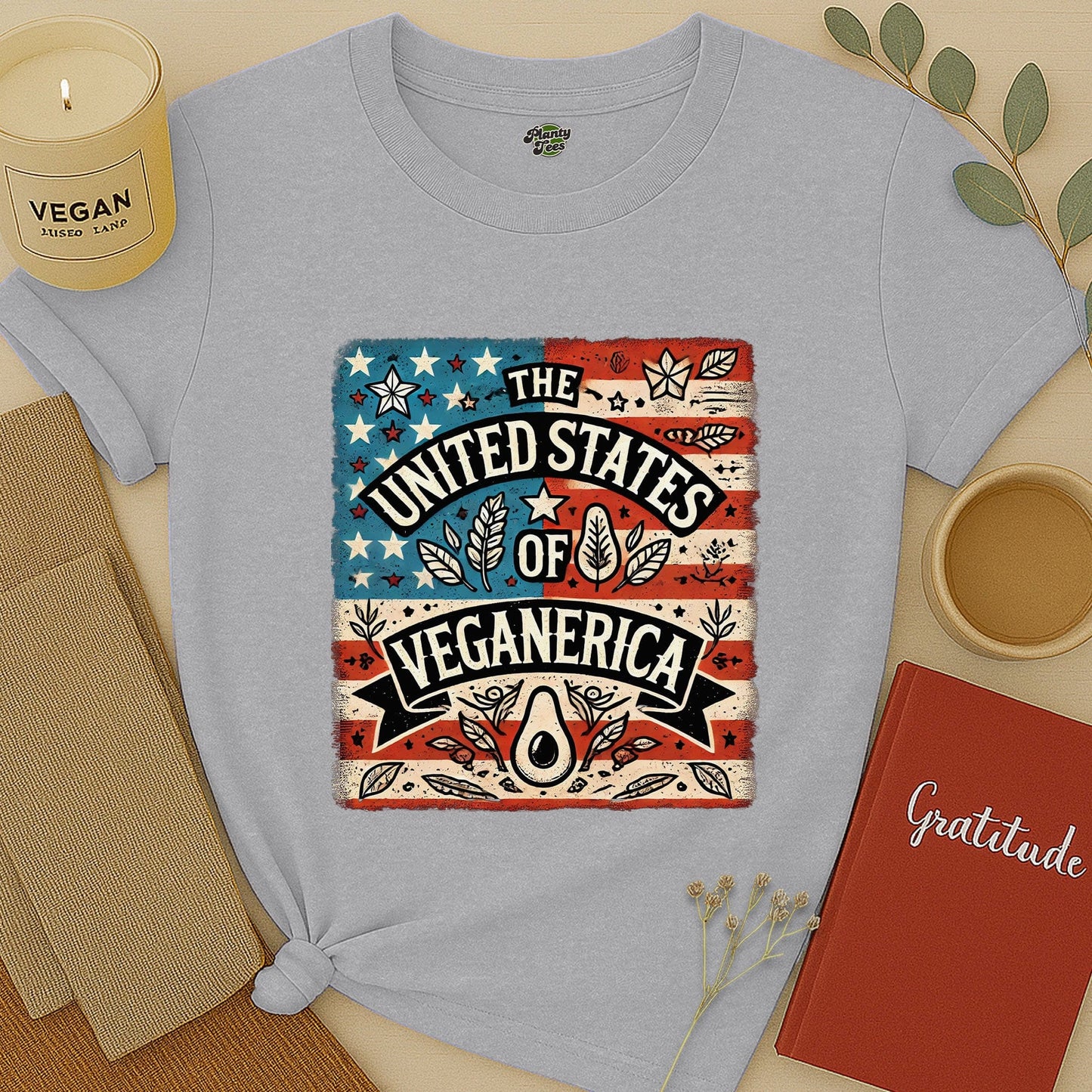 United States of Veganerica T-Shirt