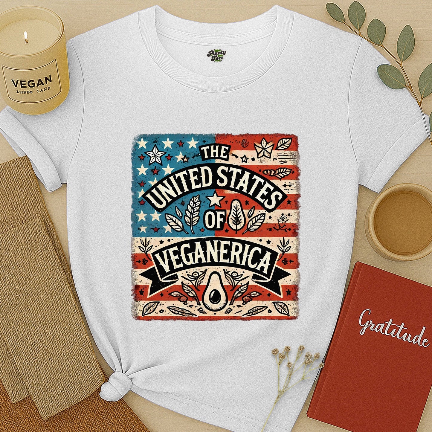 United States of Veganerica T-Shirt