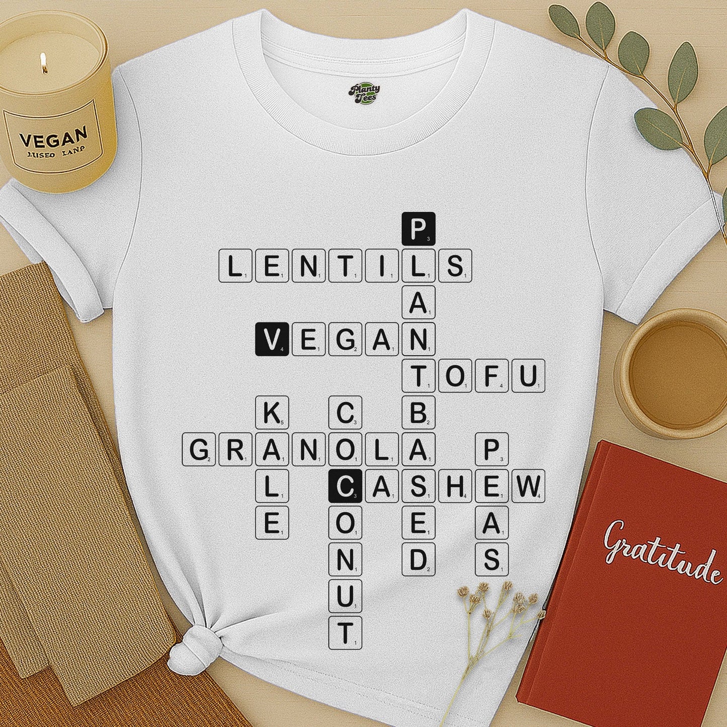 Vegan Word Game T-Shirt