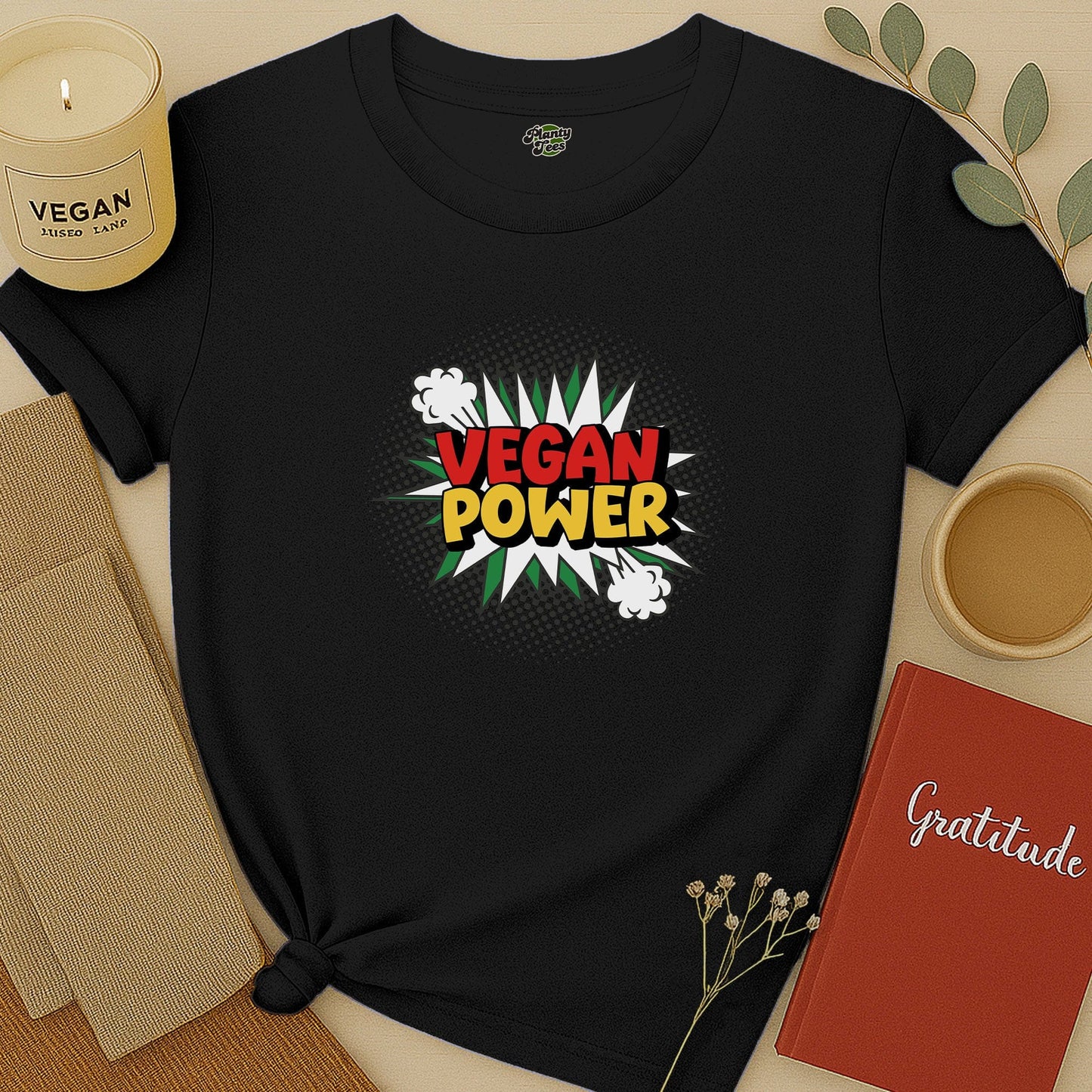 Vegan Power Comic T-Shirt