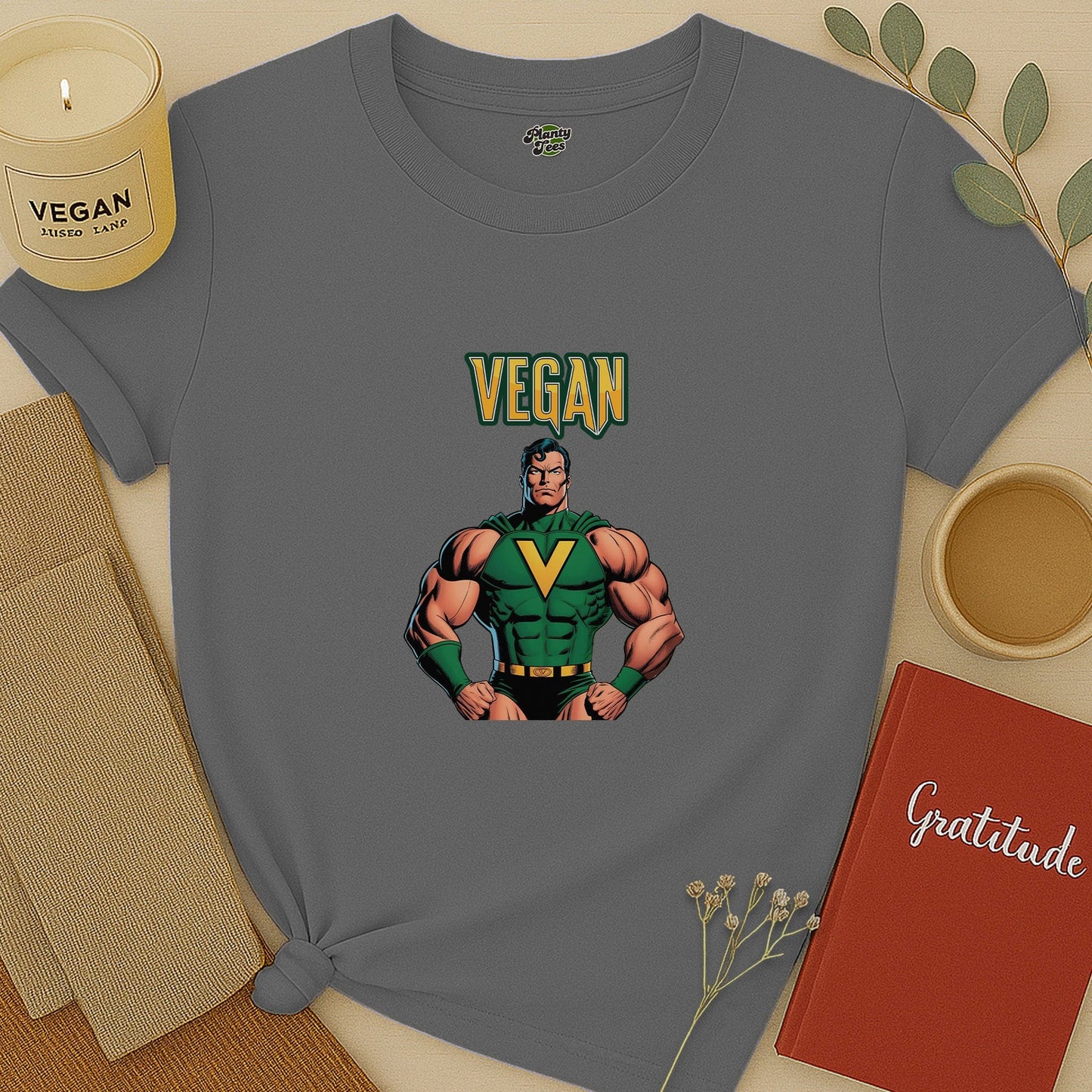 Vegan Superhero T-Shirt