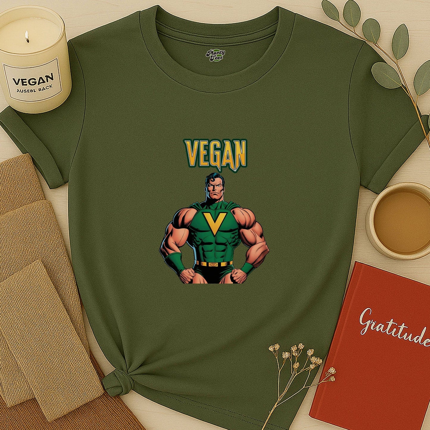 Vegan Superhero T-Shirt