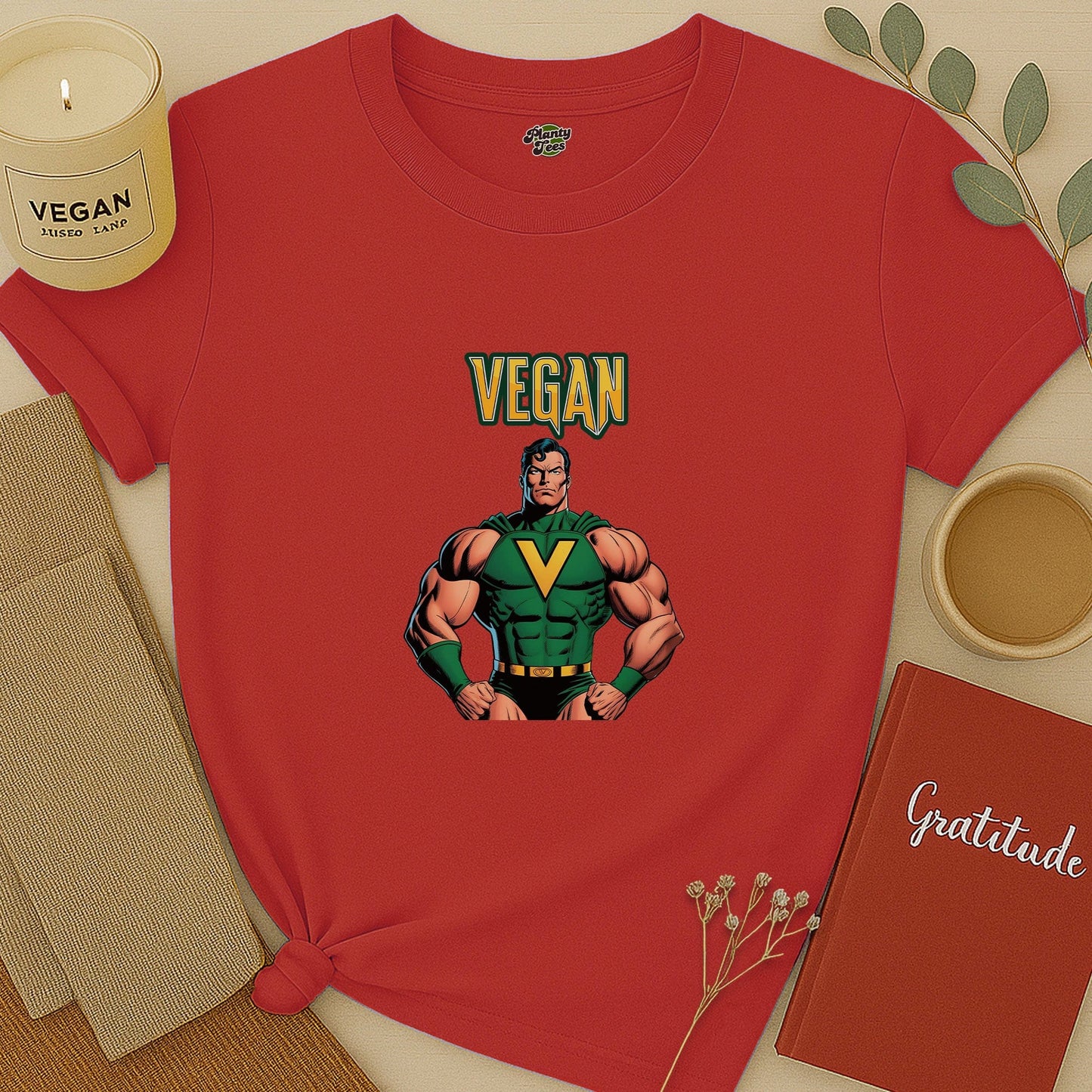 Vegan Superhero T-Shirt