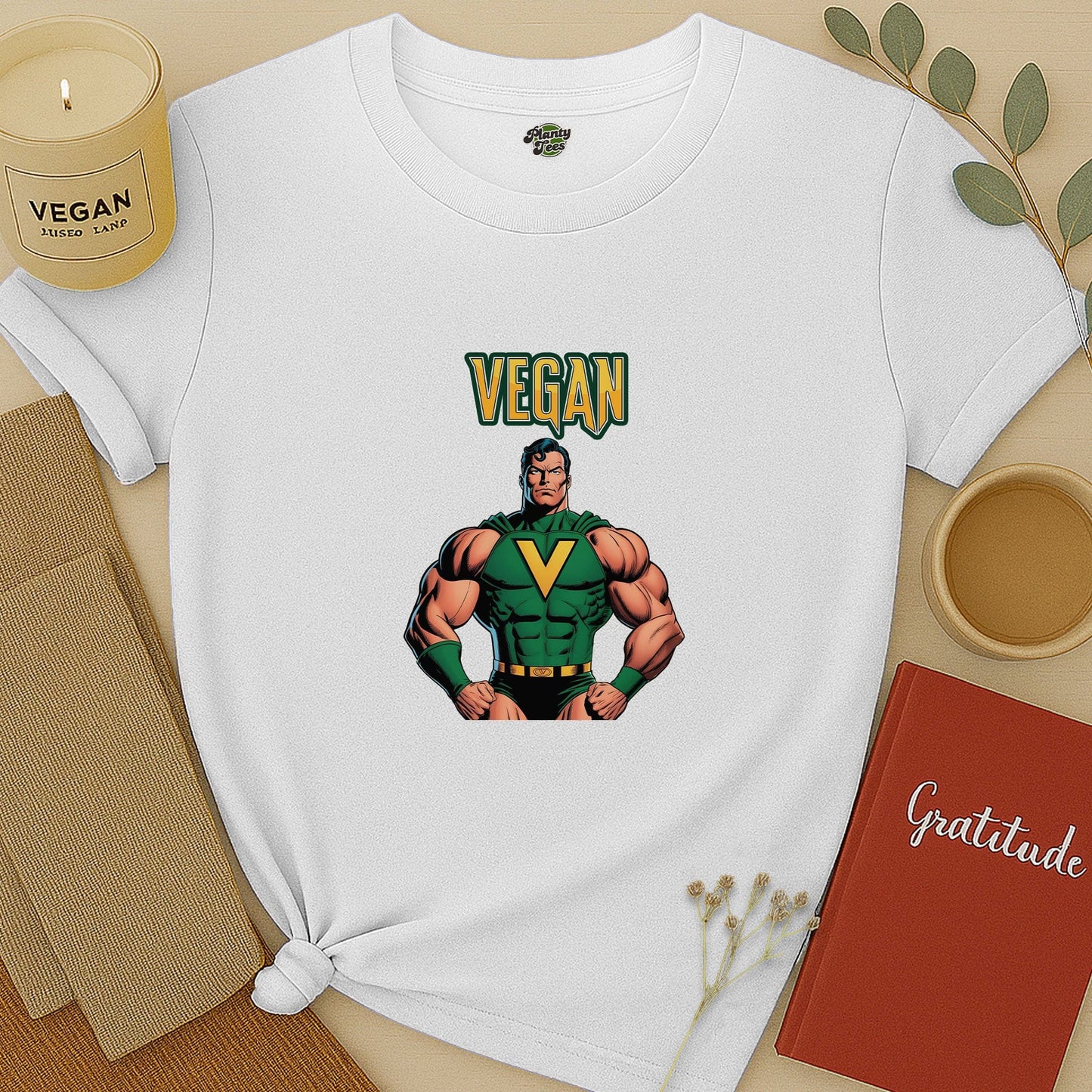Vegan Superhero T-Shirt