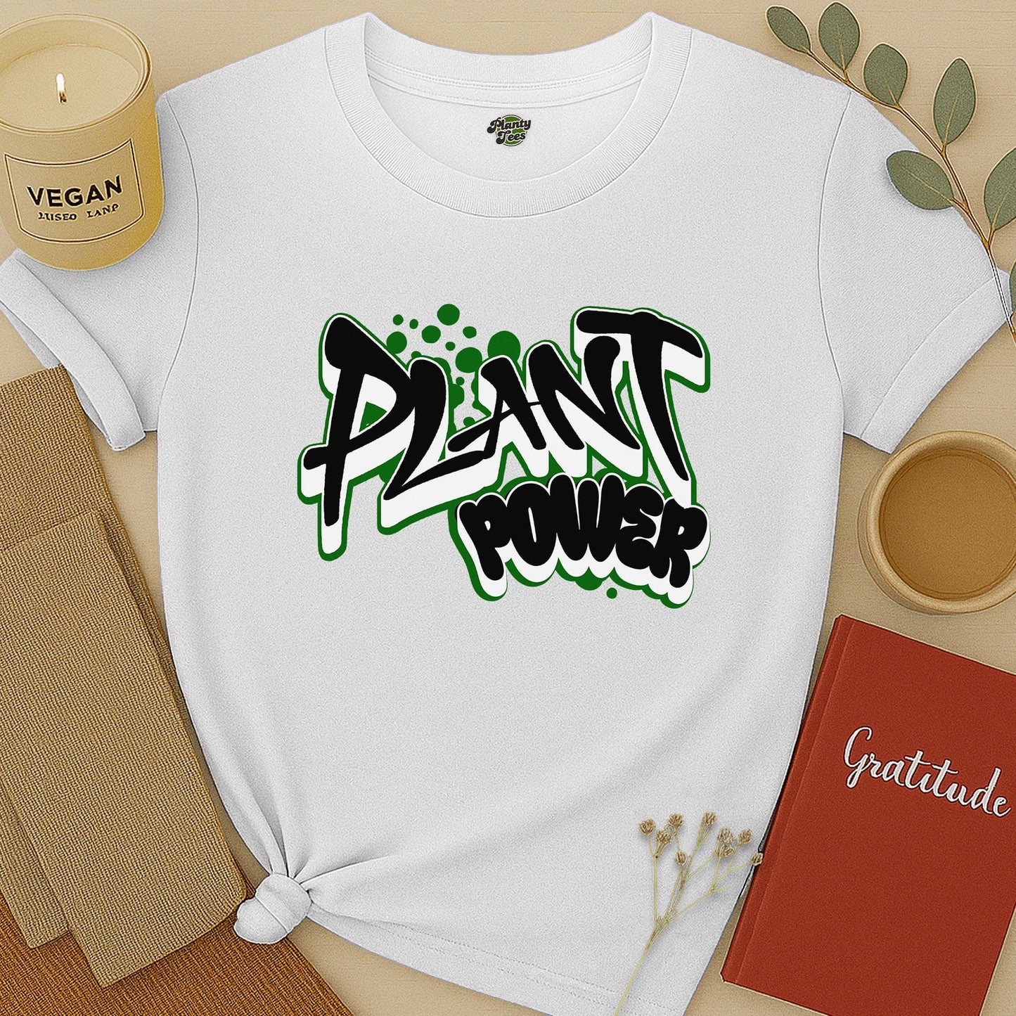 Plant Power Graffiti T-Shirt