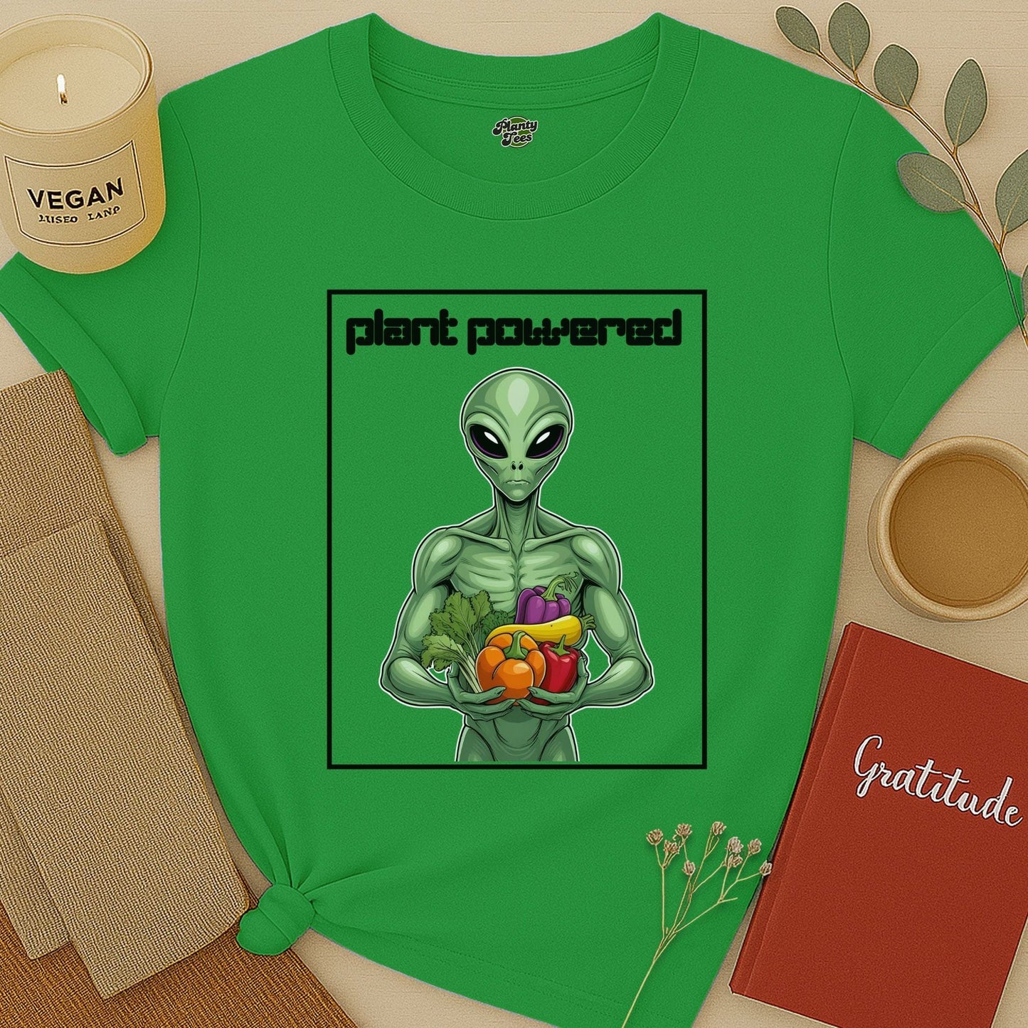 Plant Powered Alien T-Shirt