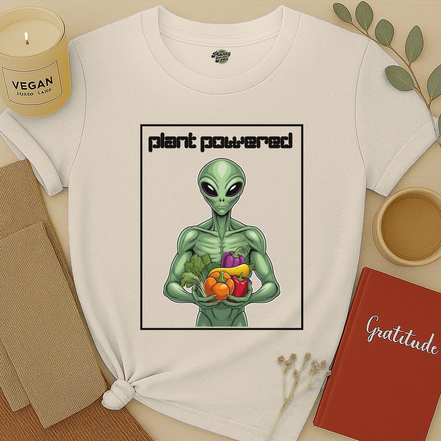 Plant Powered Alien T-Shirt