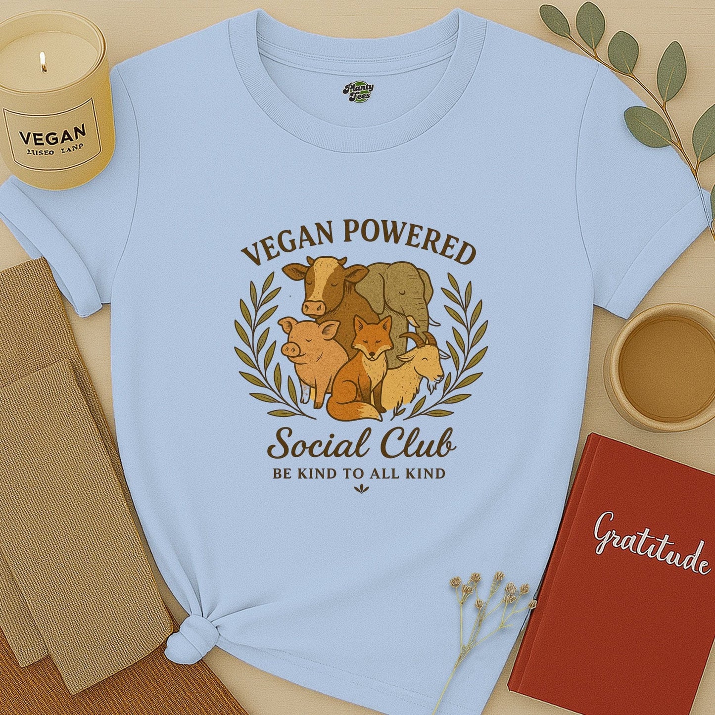 Vegan Powered Social Club T-Shirt