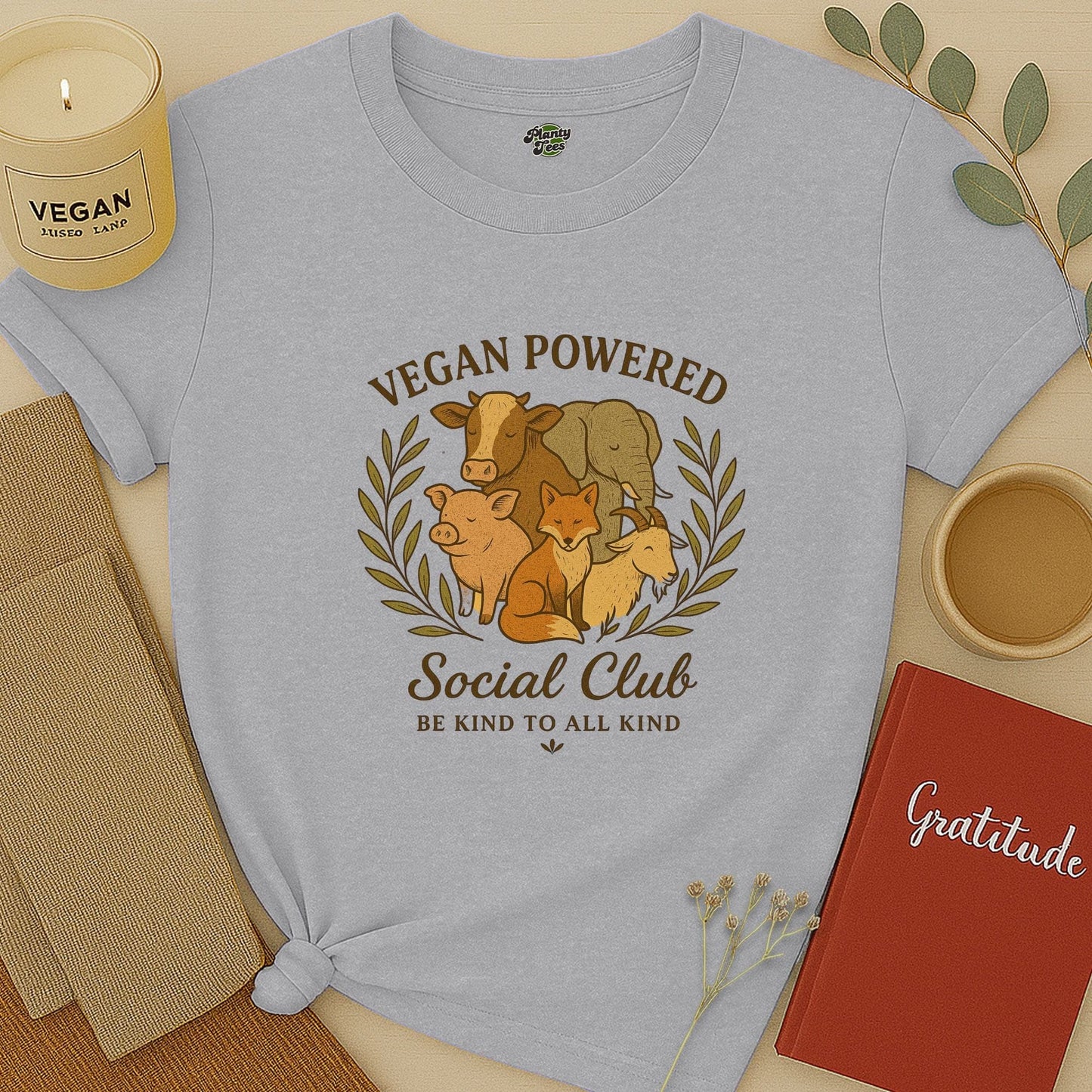 Vegan Powered Social Club T-Shirt