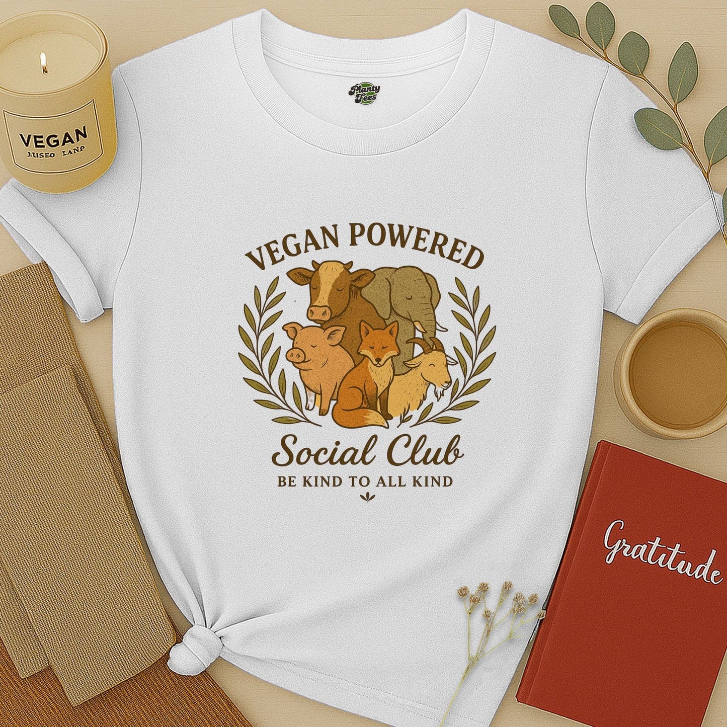 Vegan Powered Social Club T-Shirt