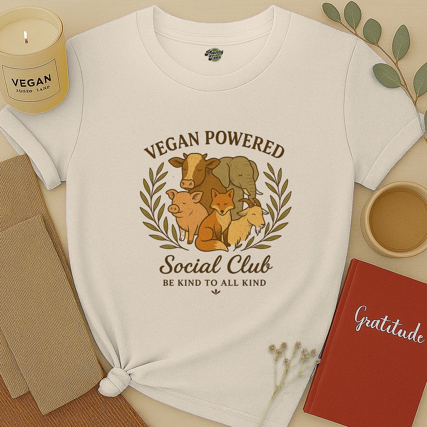 Vegan Powered Social Club T-Shirt