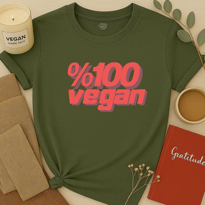 %100 Vegan T-Shirt