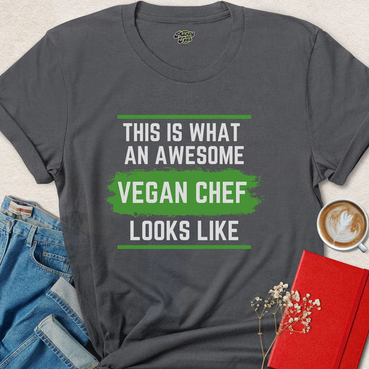 Awesome Vegan Chef T-Shirt
