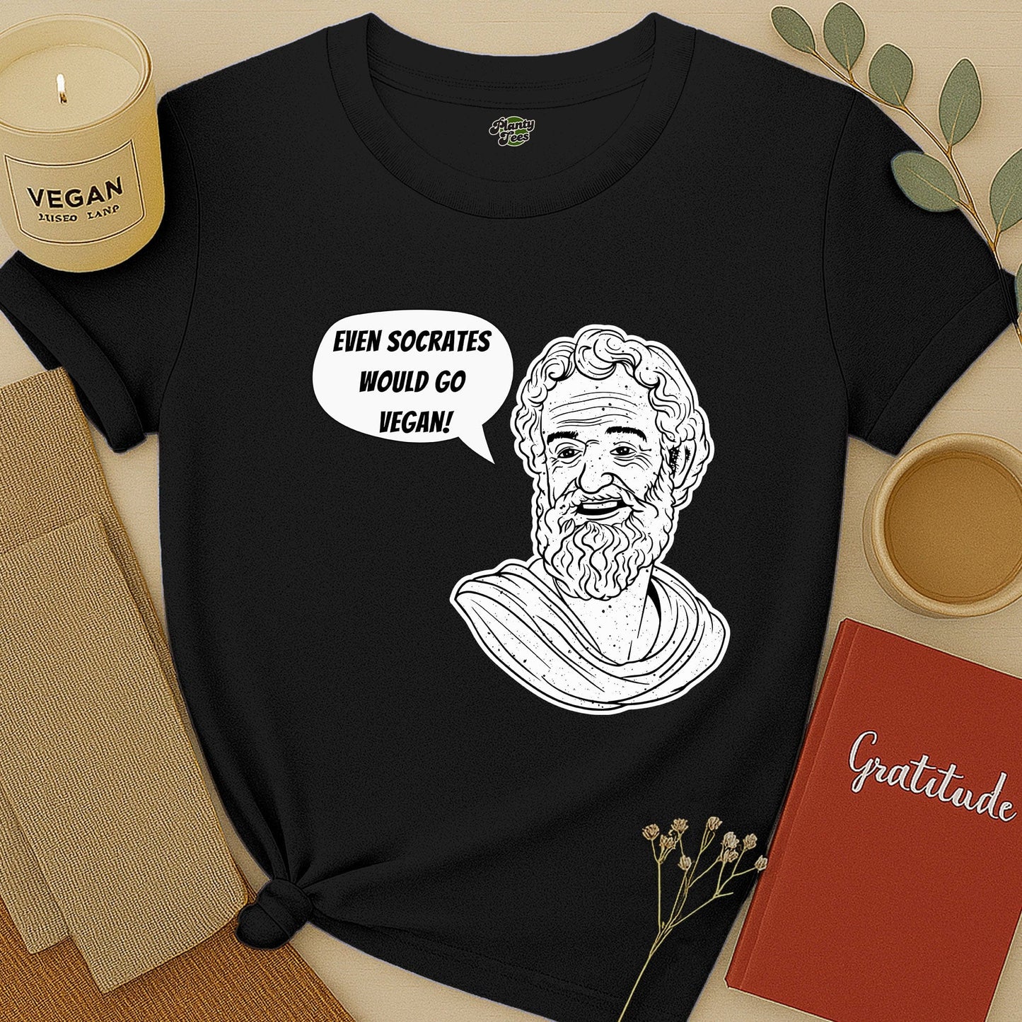 Even Socrates Would Go Vegan T-Shirt