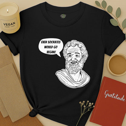 Even Socrates Would Go Vegan T-Shirt