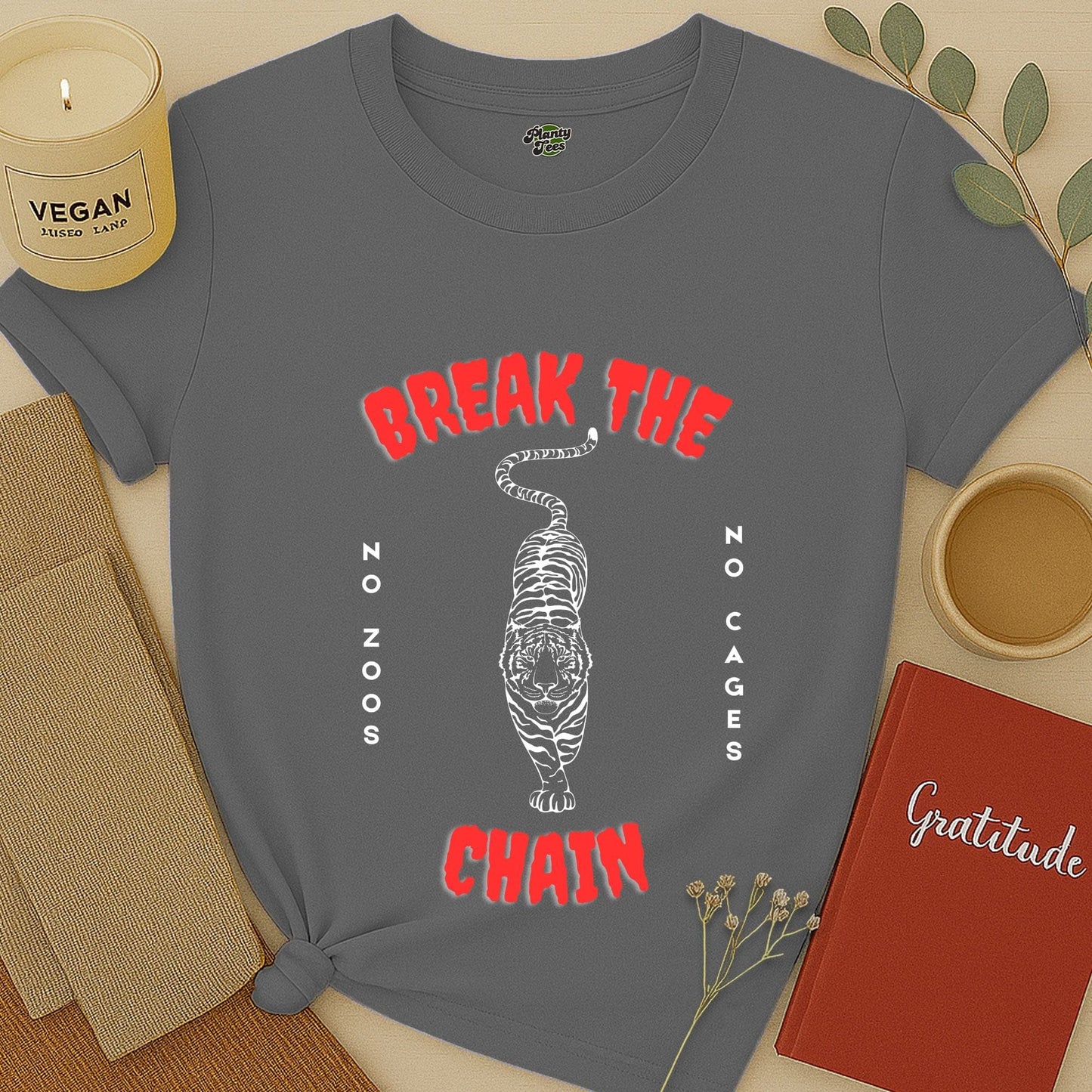 Break the Chain, No Zoos, No Cages T-Shirt