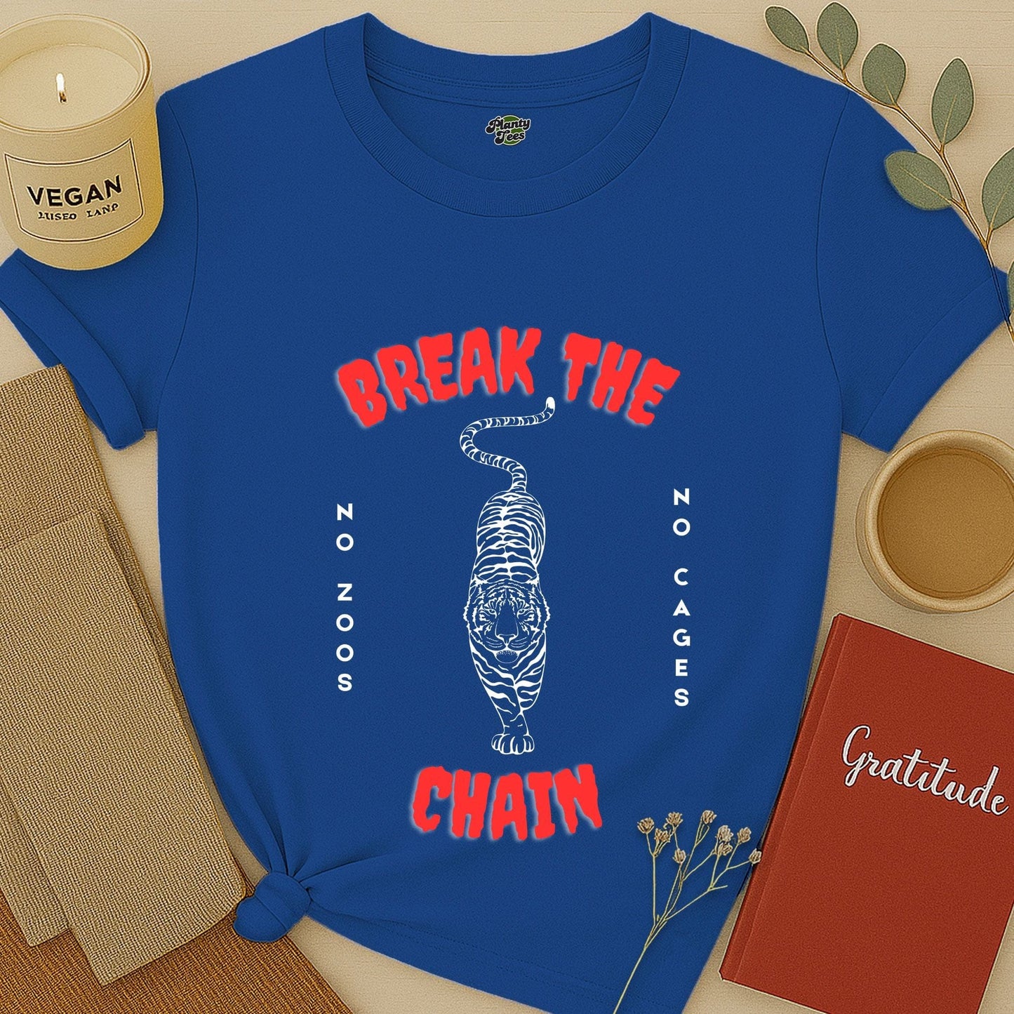 Break the Chain, No Zoos, No Cages T-Shirt