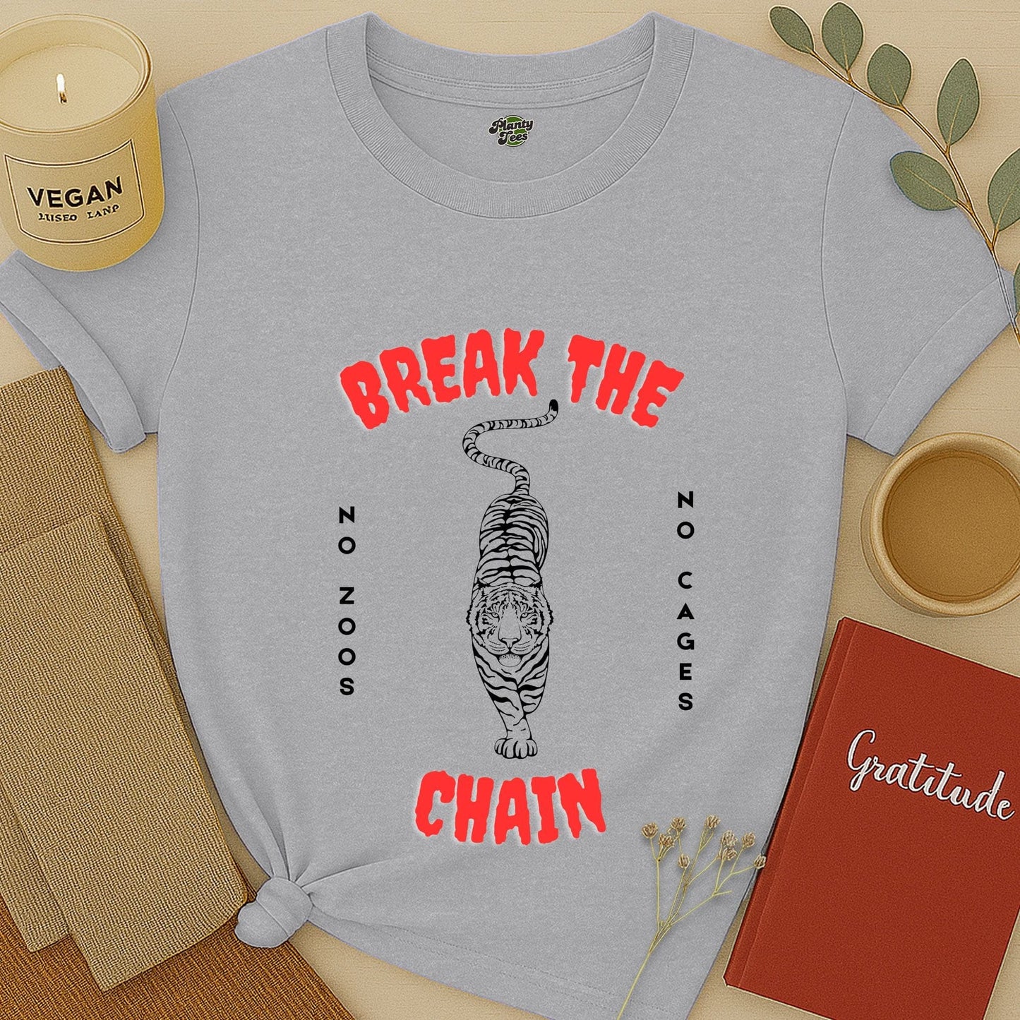 Break the Chain, No Zoos, No Cages T-Shirt