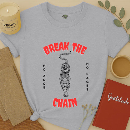 Break the Chain, No Zoos, No Cages T-Shirt