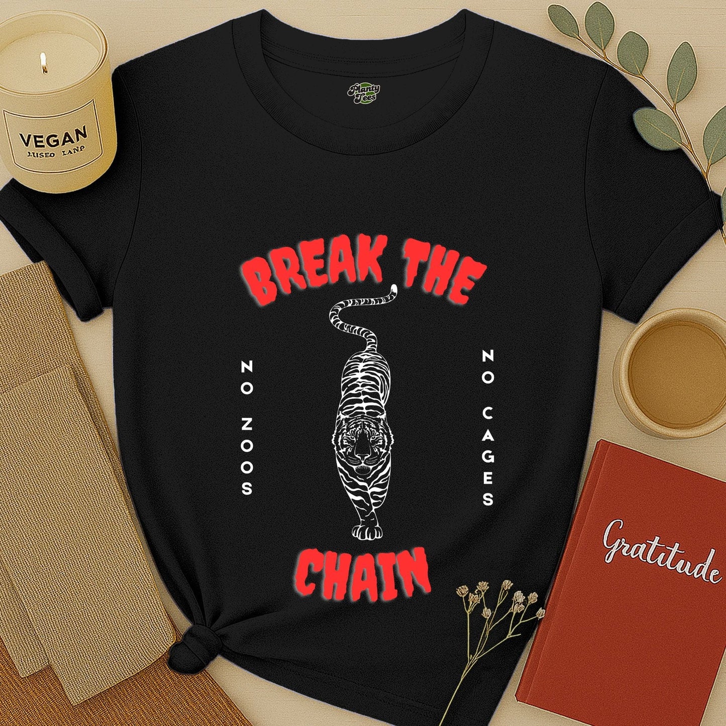 Break the Chain, No Zoos, No Cages T-Shirt
