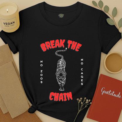Break the Chain, No Zoos, No Cages T-Shirt