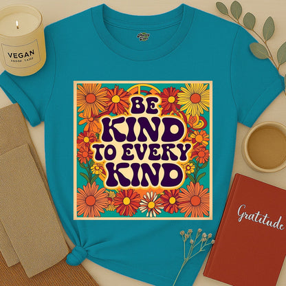 Be Kind to Every Kind Floral T-Shirt