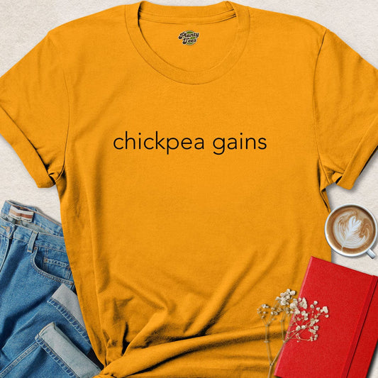 Chickpea Gains Text #2 T-Shirt