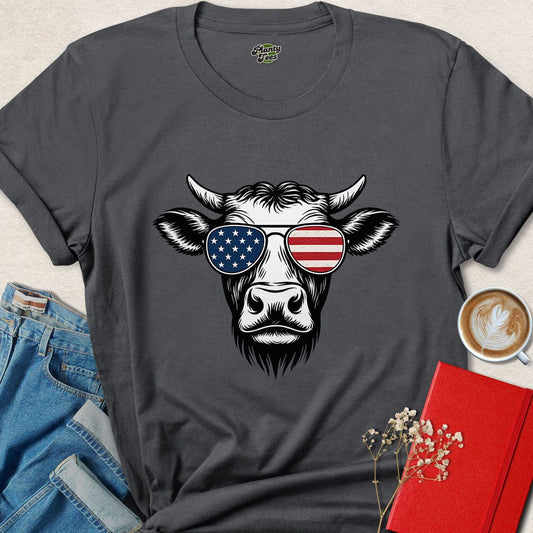 Cow 4th Of July T-Shirt