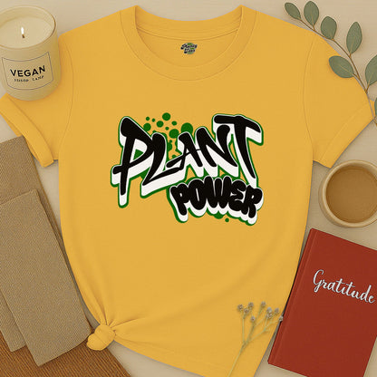 Plant Power Graffiti T-Shirt