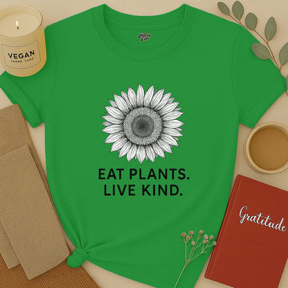 Eat Plants Live Kind T-Shirt