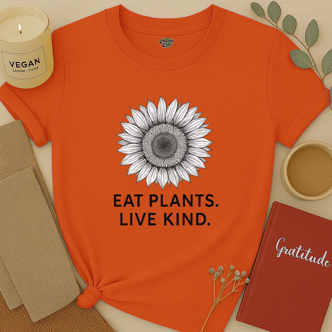 Eat Plants Live Kind T-Shirt