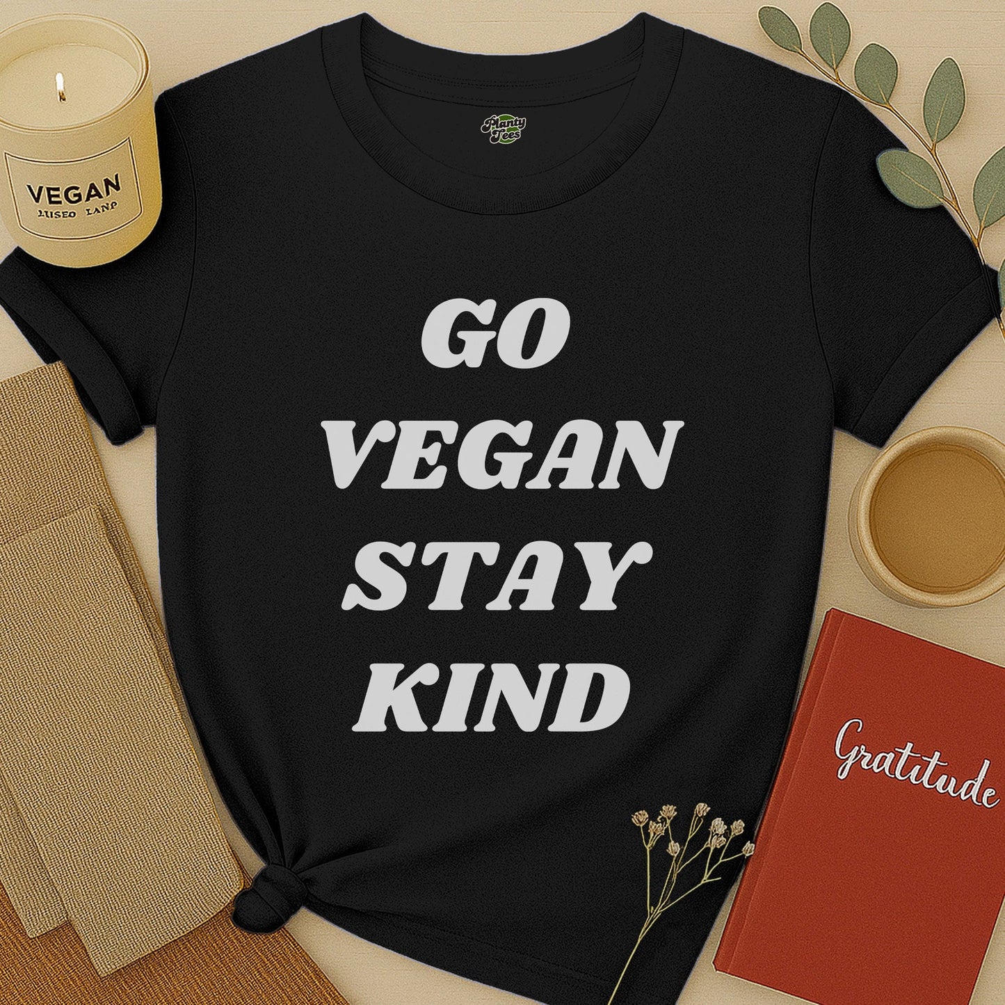 Go Vegan Stay Kind #2 T-Shirt