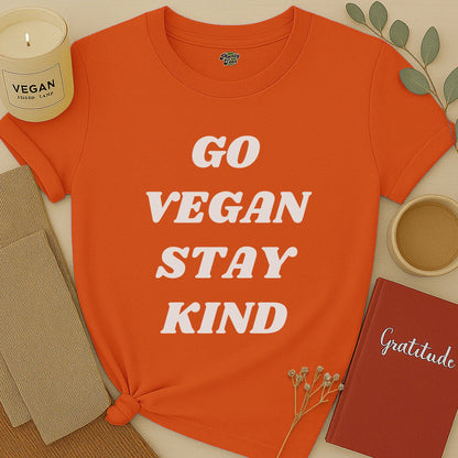 Go Vegan Stay Kind #2 T-Shirt