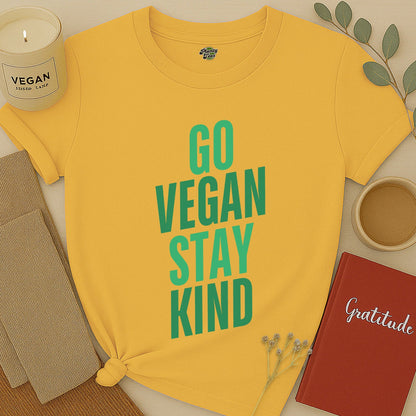 Go Vegan Stay Kind T-Shirt