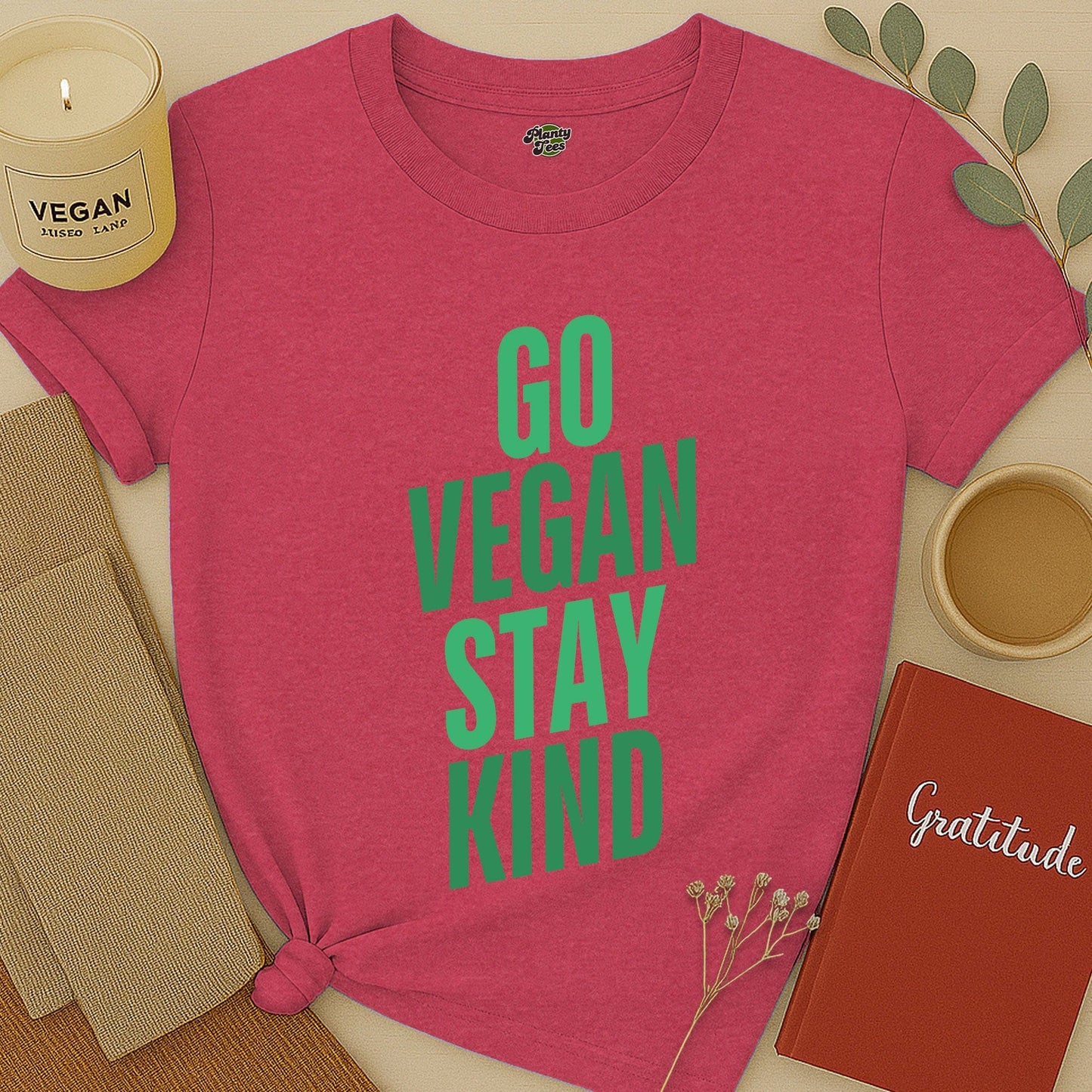 Go Vegan Stay Kind T-Shirt