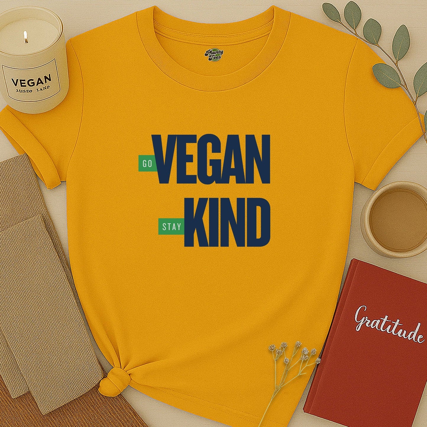 Go Vegan Stay Kind #3 T-Shirt