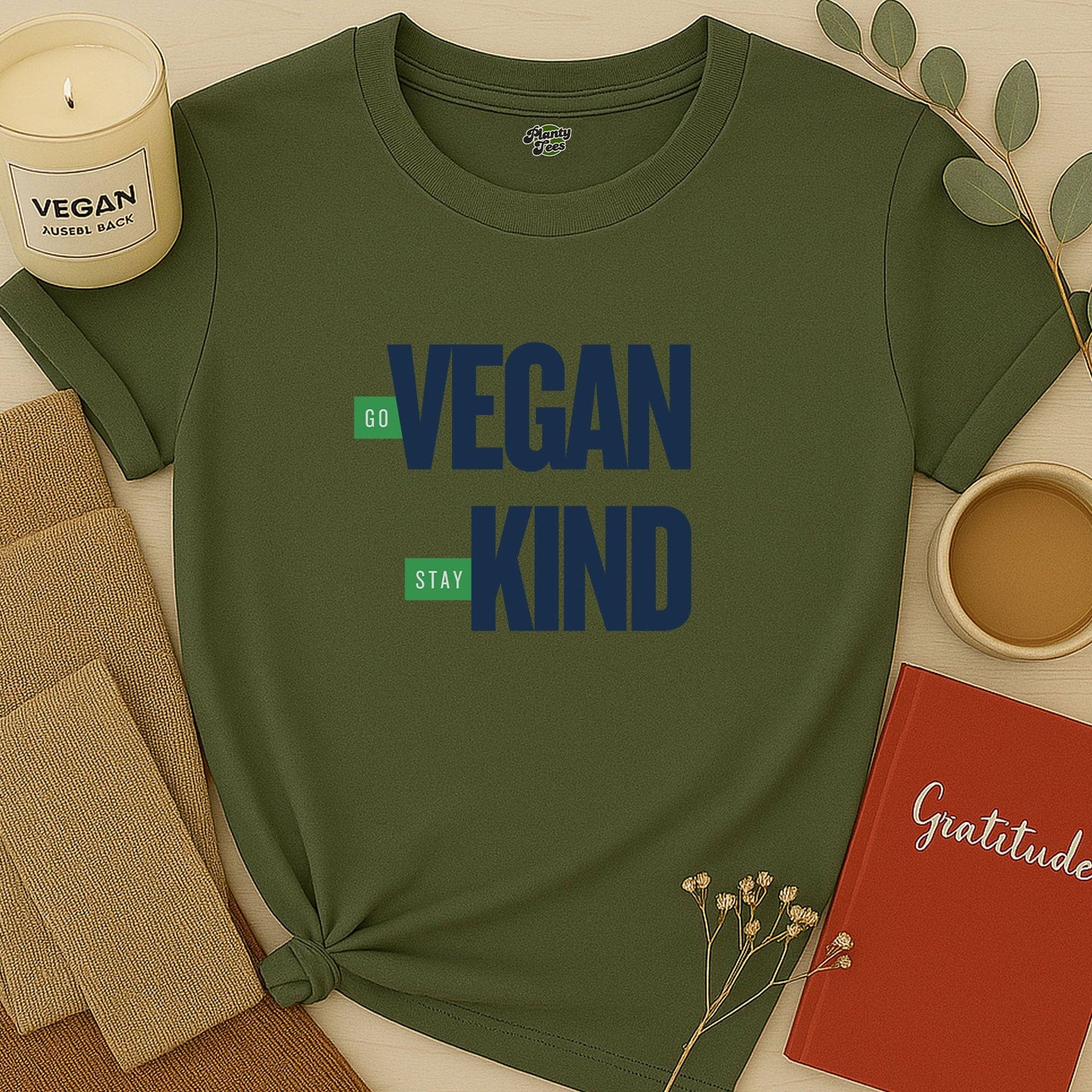 Go Vegan Stay Kind #3 T-Shirt