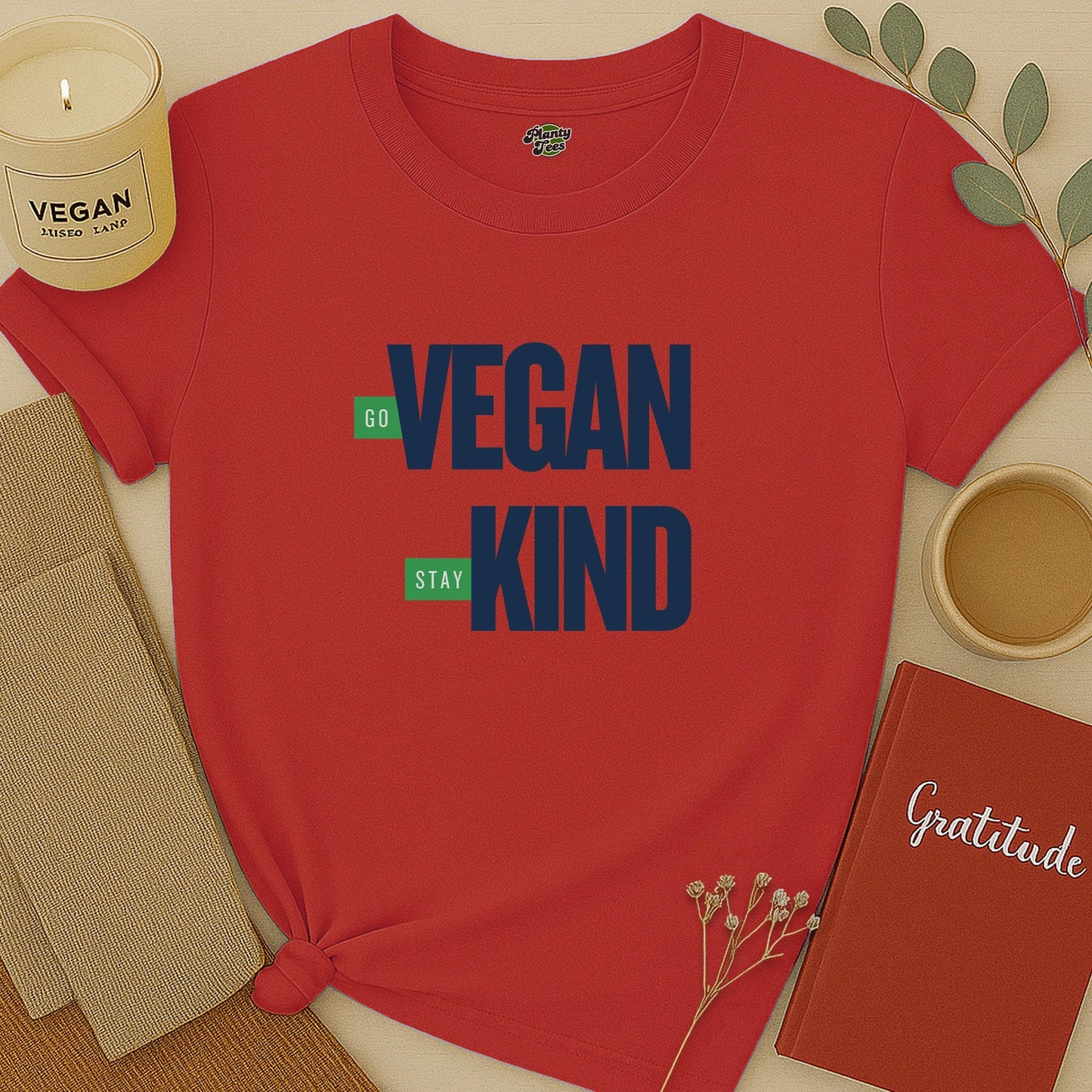 Go Vegan Stay Kind #3 T-Shirt