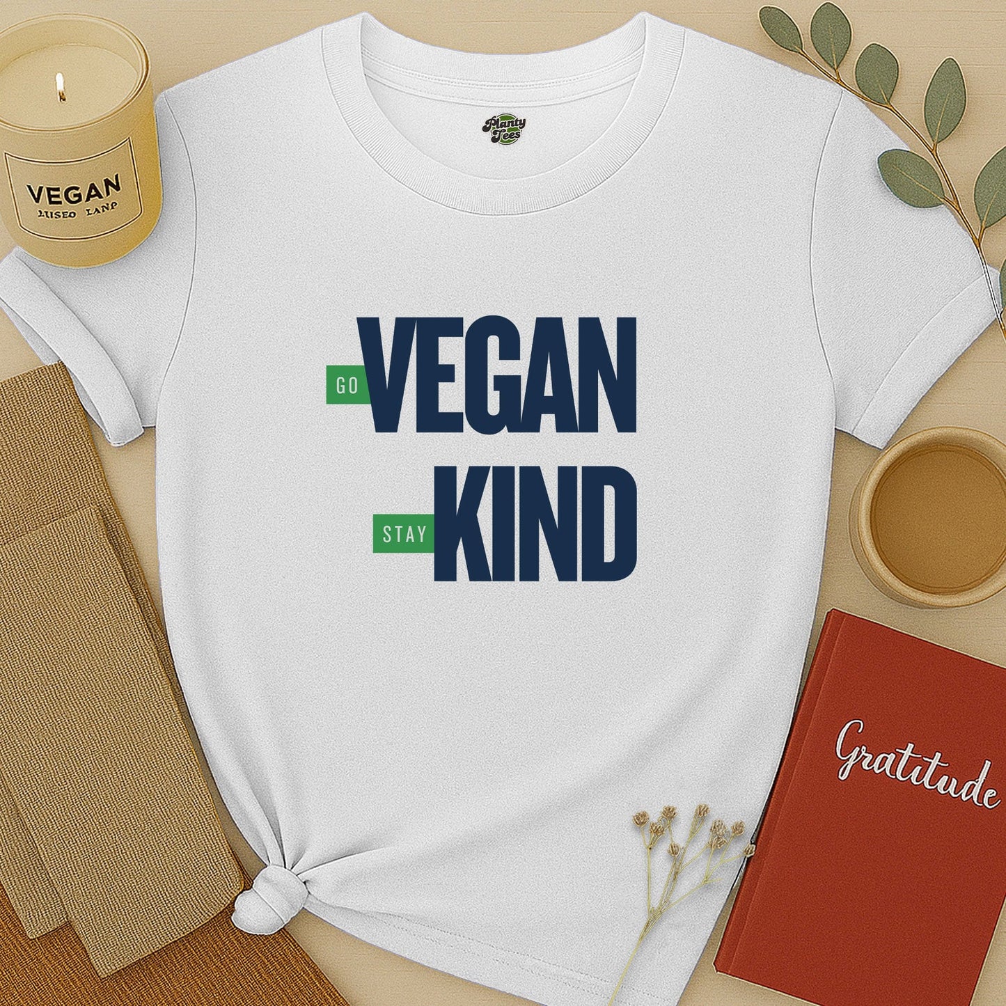 Go Vegan Stay Kind #3 T-Shirt