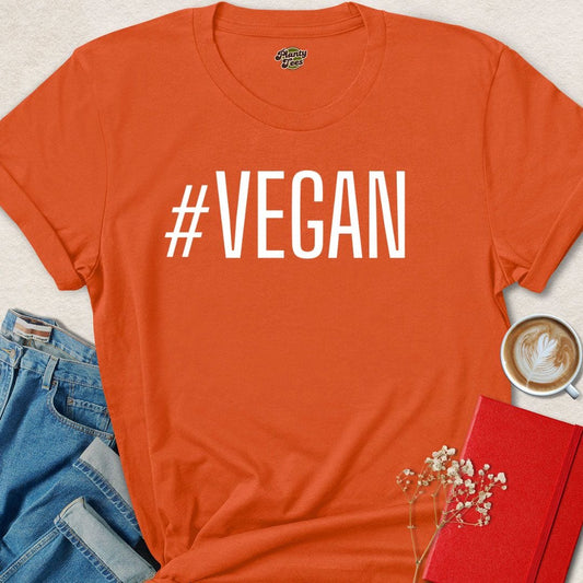 Hashtag #Vegan T-Shirt