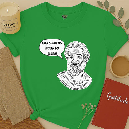 Even Socrates Would Go Vegan T-Shirt