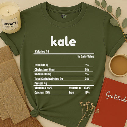 Kale Nutrition Facts T-Shirt