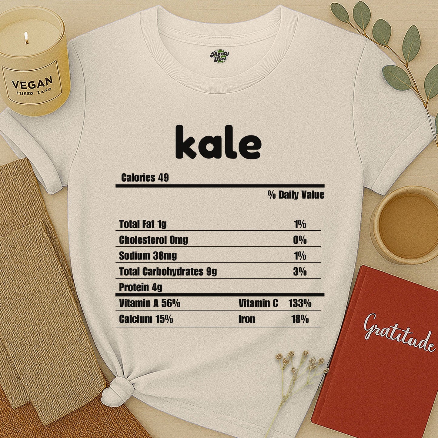 Kale Nutrition Facts T-Shirt