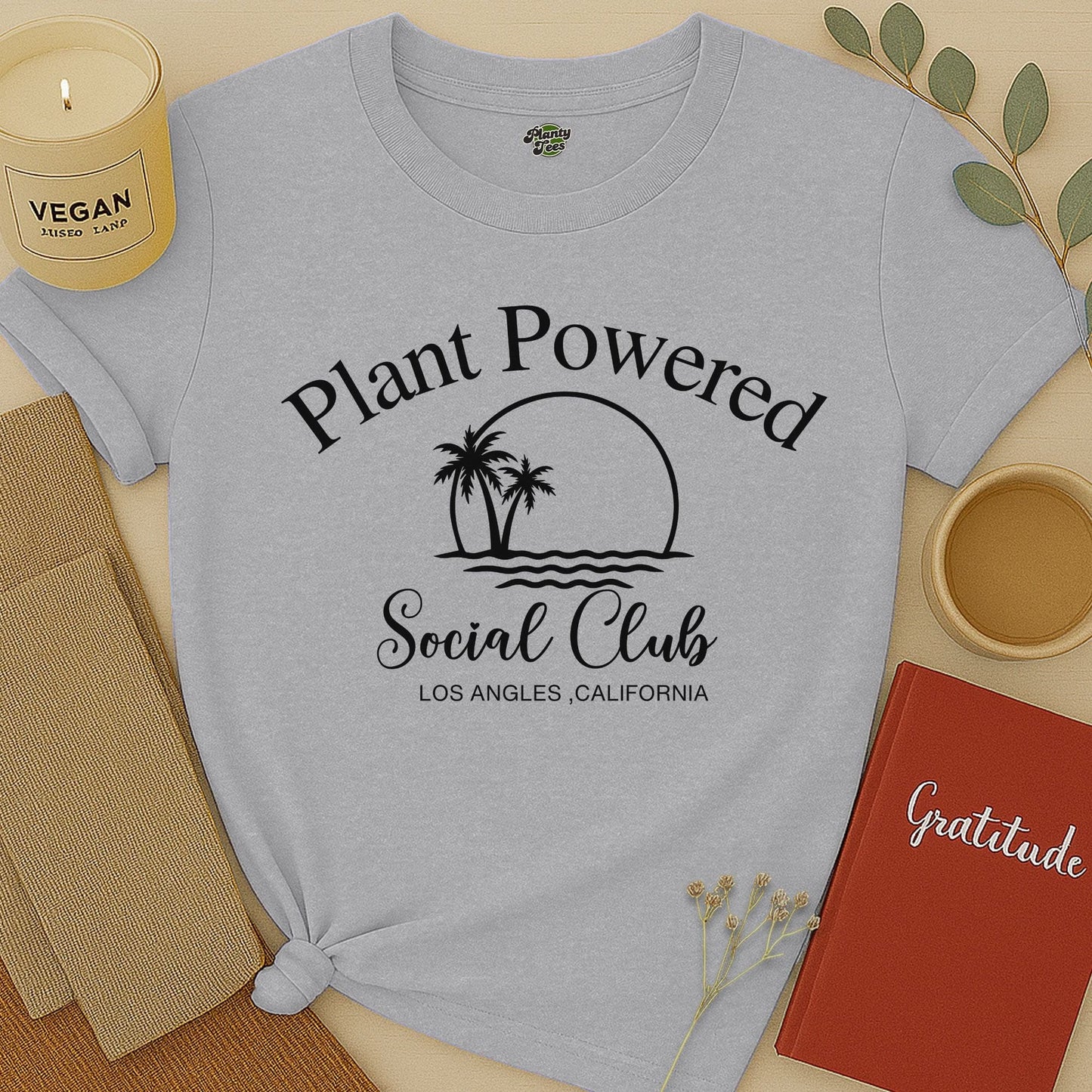 Plant Powered Social Club, L.A., T-Shirt